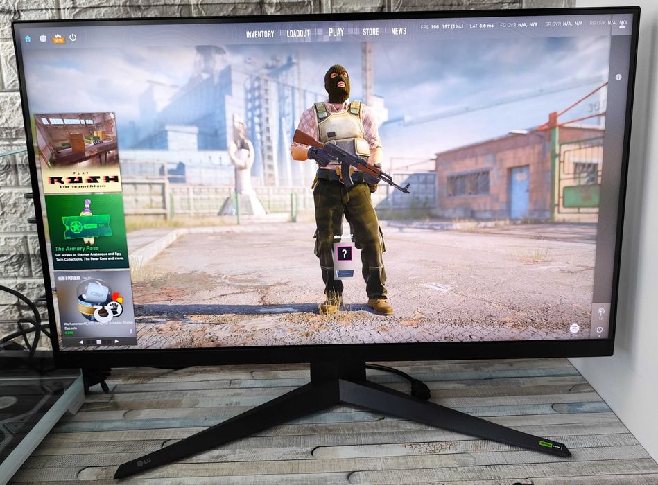 Monitor LG UltraGear 32GR93U-B – 31.5" 4K UHD, IPS, 144Hz