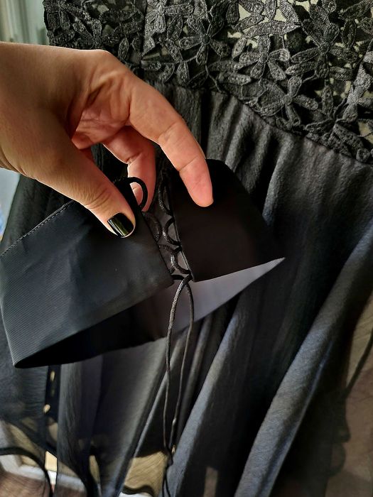Rochie Ana Radu neagra tafta