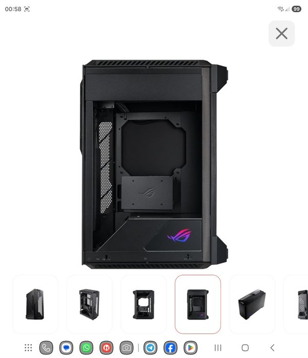 Корпус ASUS ROG Z11 GR101 черный