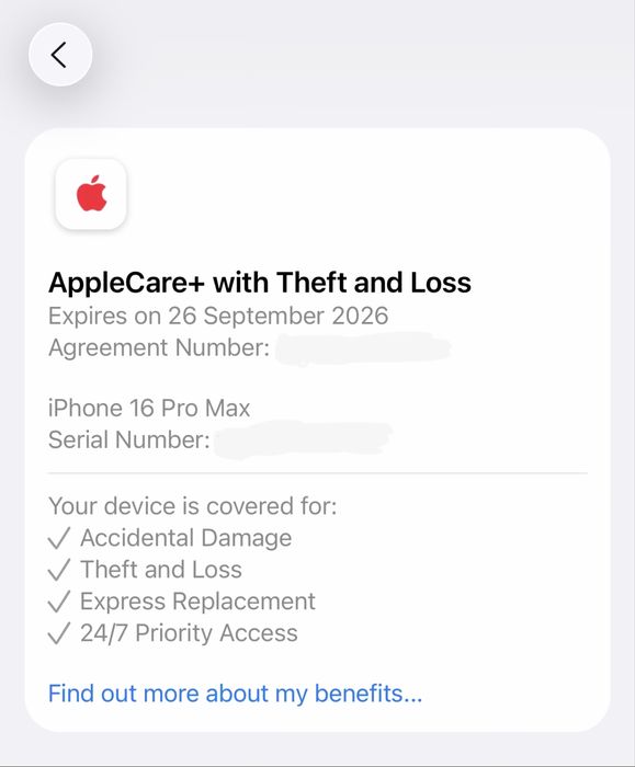 iPhone 16 Pro Max Desert Titanium 512GB + AppleCare+