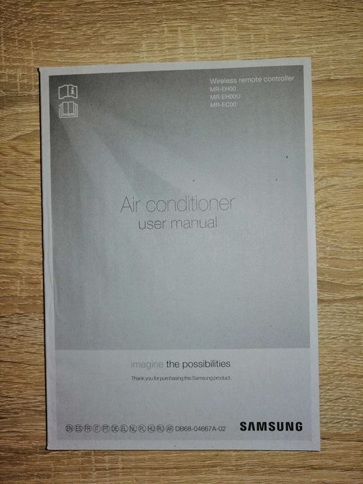 Telecomanda Aer Conditionat Samsung Originala Model MR-EH00 , N0U