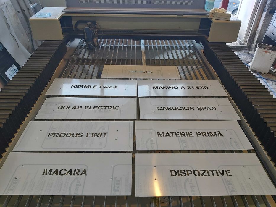 Sablon marcaj stradal /Reclame luminoase/Litere volumetrice/BOND etc