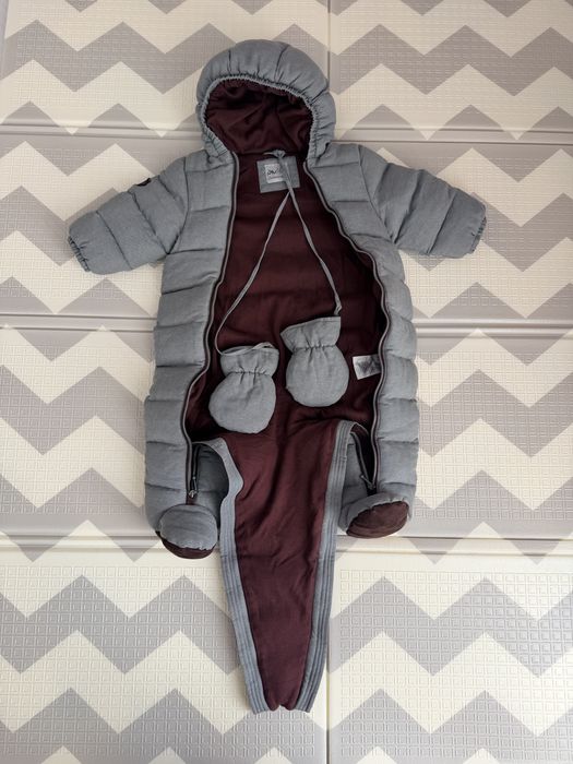 Детский зимний комбинезон размер 80