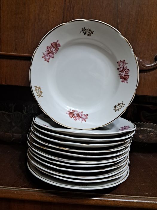 Суповые японские тарелки и чехословакия старый Китай