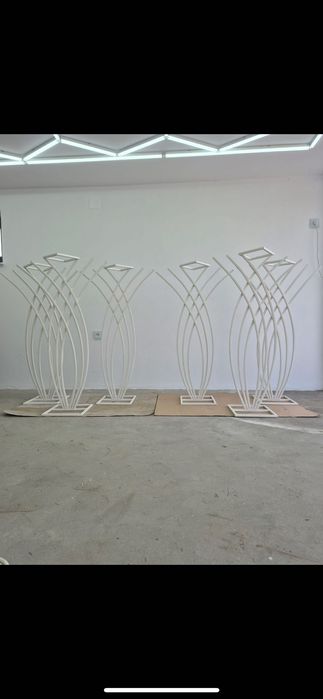 Arcade din metal stalpi mici pentru evenimente tot ce tine de fier