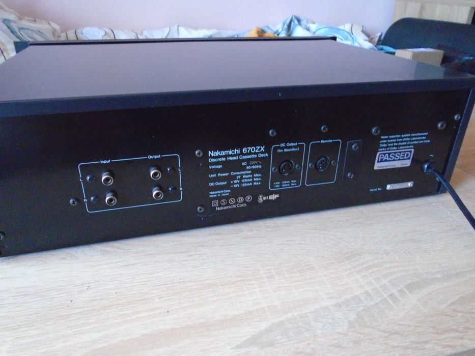 Nakamichi 670ZX 3-head Auto Azimuth Cassette Deck