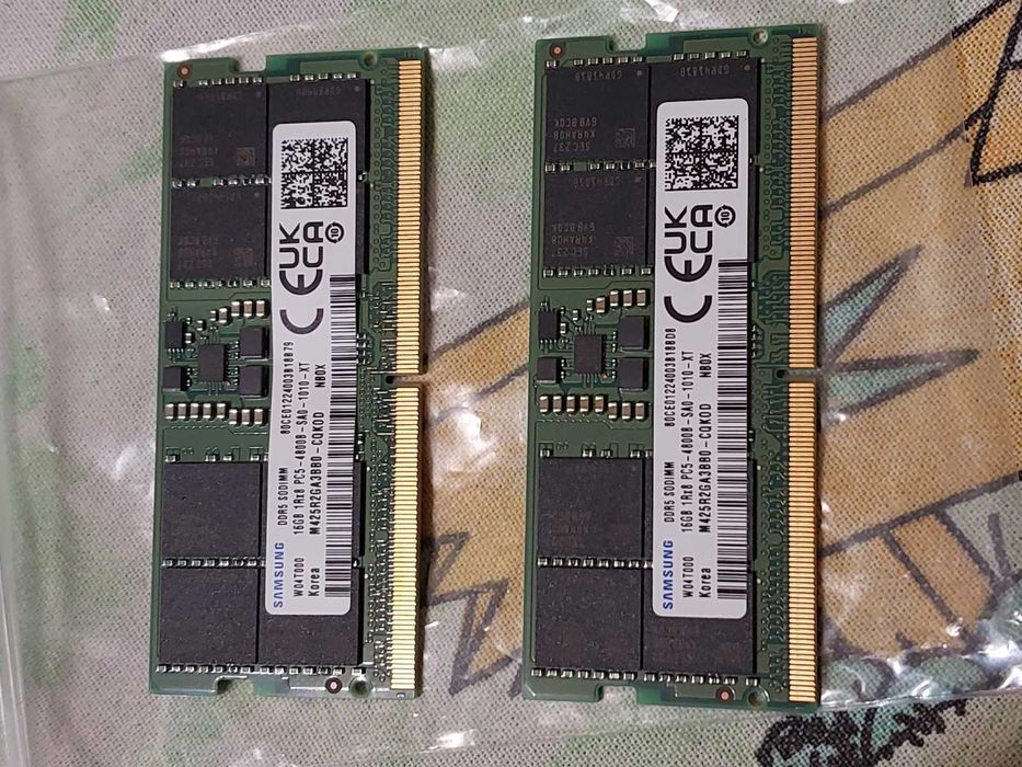 32GB 5600MT/s, 4800MT/s - DDR5 (SO-DIMM - RAM памет за лаптоп)