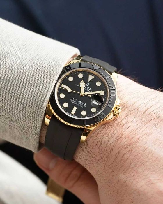 rolex yacht-master 42mm злато