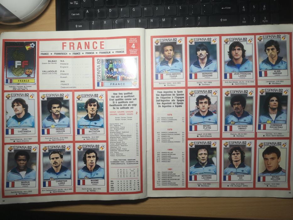 Panini Album complet Spania 82 Espana 1982 original varianta plătită
