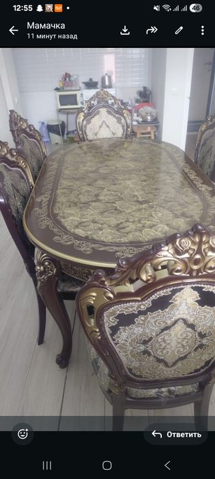 Столь и стульями