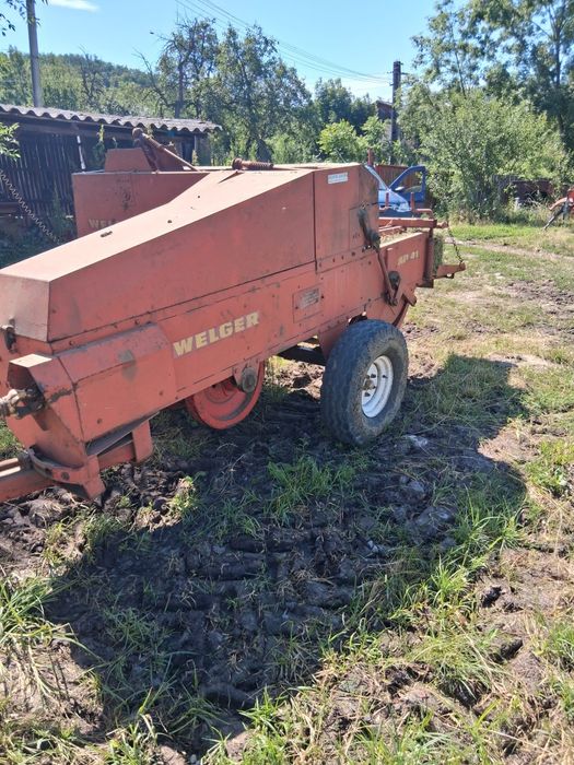 Presa de baloti welger