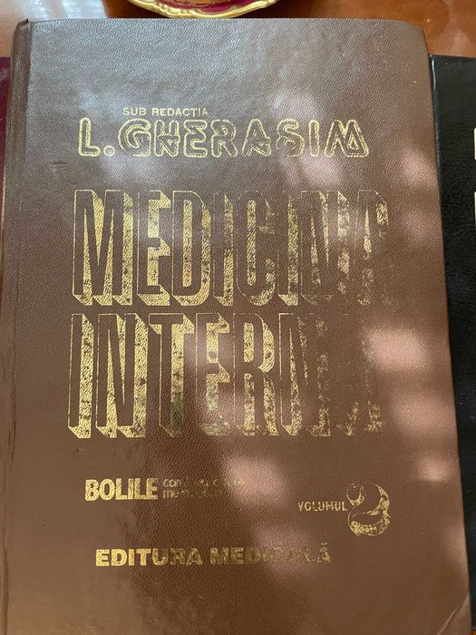Atlas Tratat medicină internă Gherasim vol 1-3 rezidentiat nu Harrison