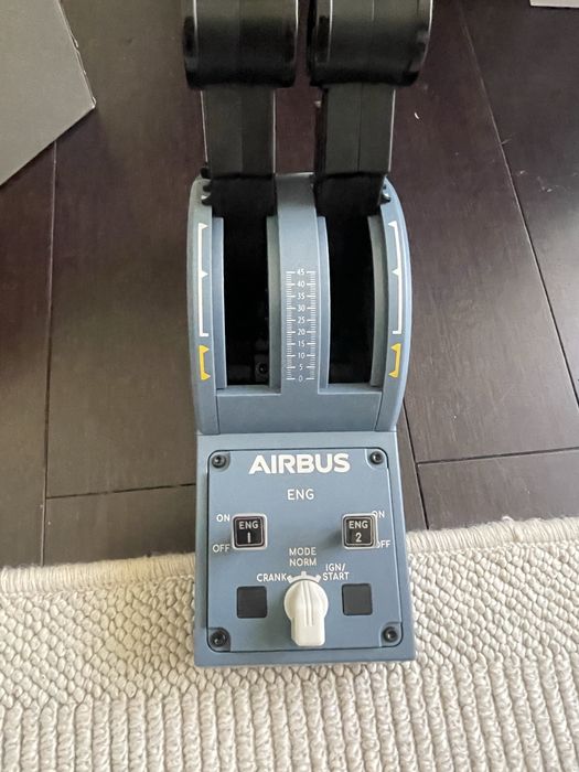 Joy stick avion Thrustmaster TCA Quadrant Airbus Edition