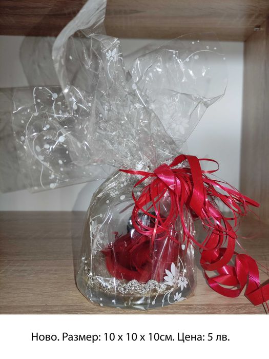 Сувенир, Роза, 10x10см