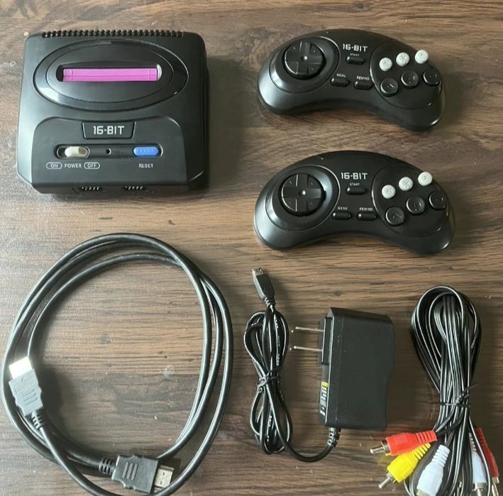 Sega 16 Bit chipli retro o‘yin konsoli