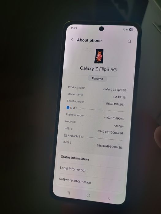 Galaxy Flip 3 256 gb