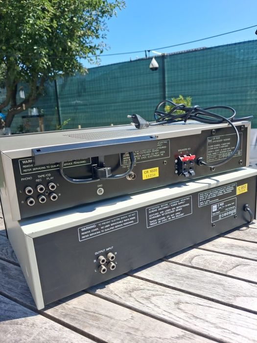 Amplificator SI casetofon deck Dual Cr 1020/ c 802