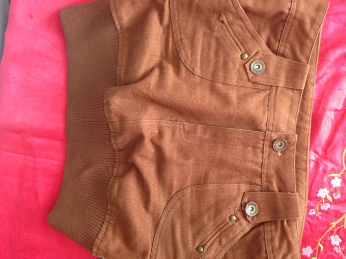 Юбка. Волной подол