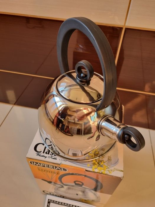 Ceainic/Fierbător cu fluier IMPERIAL SAPPHIRE 1,5L