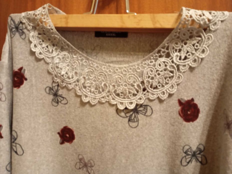 Set elegant : bluza + cardigan marime universala