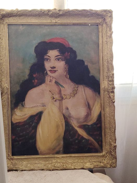 Tablou pictat pe pânză în ulei