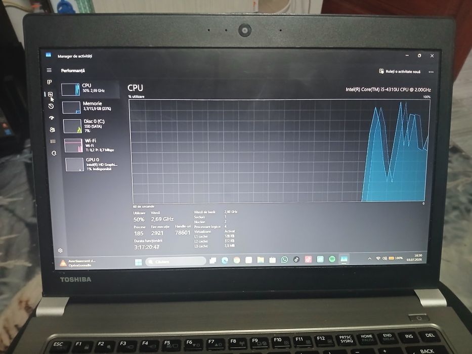 Laptop Toshiba z30 a