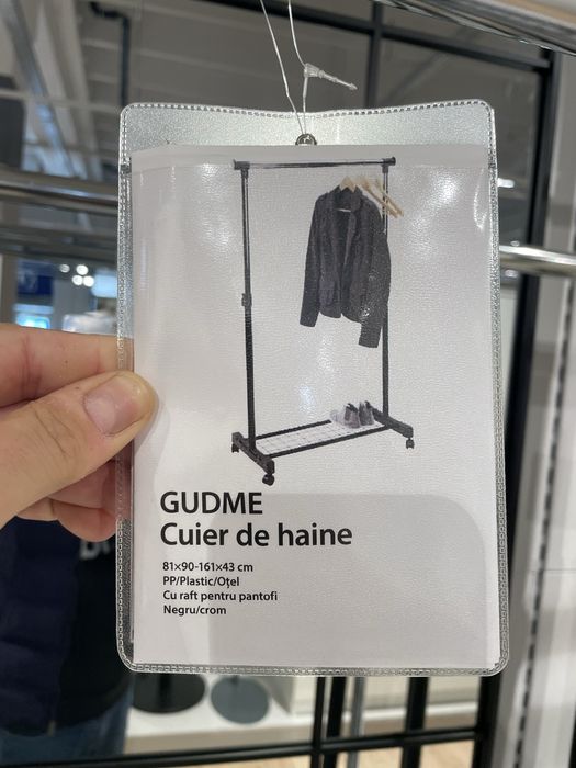 2 bucati cuier haine Gudme Jysk