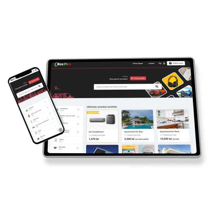 Creare Magazin Online - 1.400 LEI / Creare site web - 600 LEI