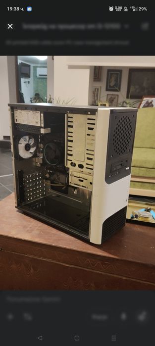 Компютър i3 12100, 16gb 3200, rx580 8gb, ssd 120gb