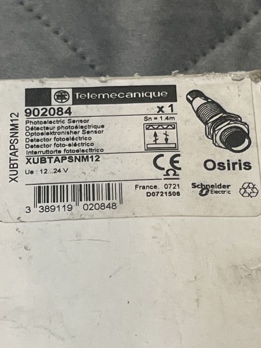 Telemecanique XUBTAPSNM12 Senzor Fotoelectric Industrial Nou M12