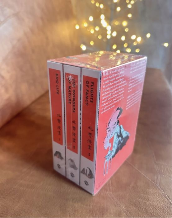 Hokusay Manga 3 volume engleza