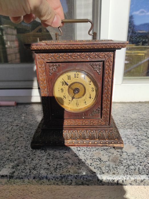 Стар Немски Механичен Часовник Юнгханс