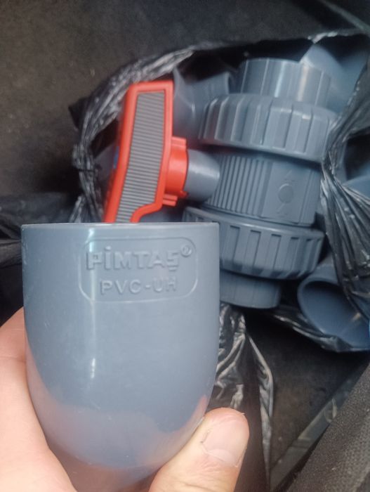 Pimtas (Turkiya) PVX fitinglar to‘plami — 50 mm (Basseyn va sug'orish