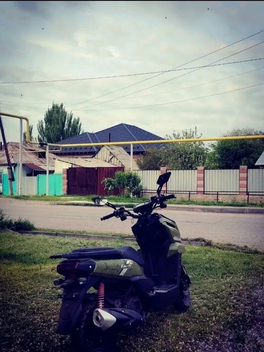 Мопед танк на ходу