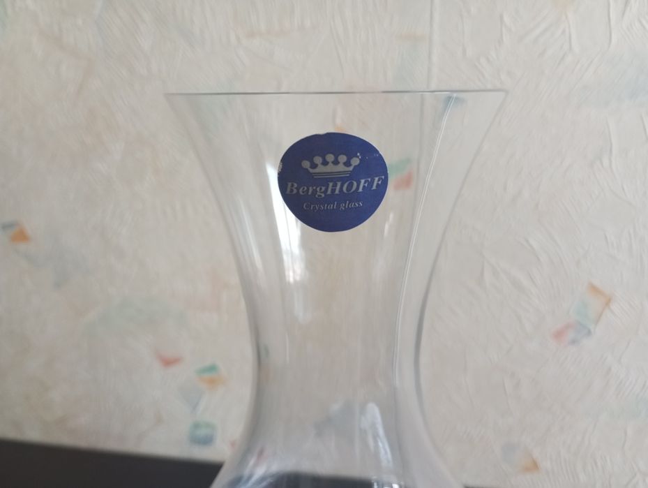 Гарафа за вино, кристално стъкло, марка Берг хоф
