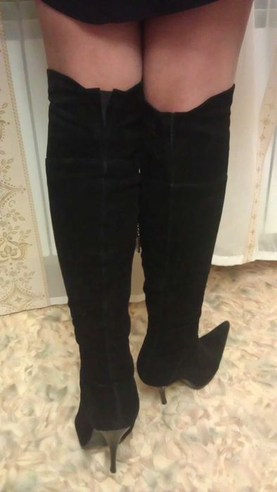 Сапоги ботфорты зимние 39 размер