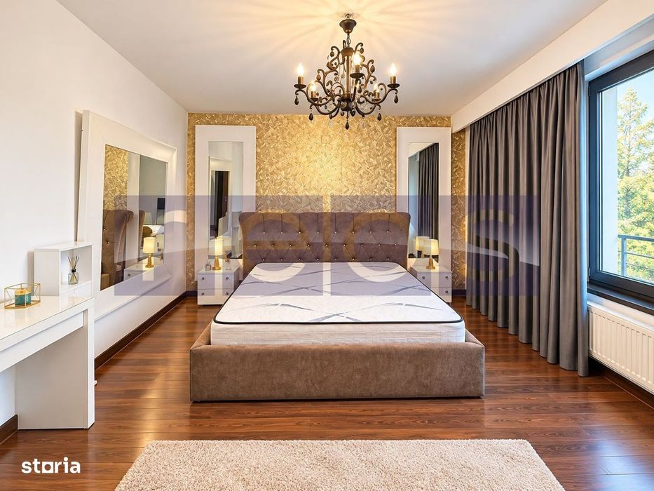 Inchiriere Vila Pipera | 4 Camere 150Mp | Curte 112Mp | Garaj-Mobilata