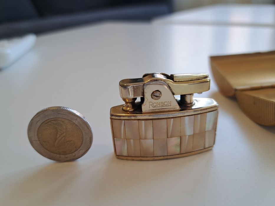 Бижу Ronson седеф!