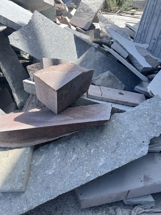 Отходы гранит, бут, бесплатно