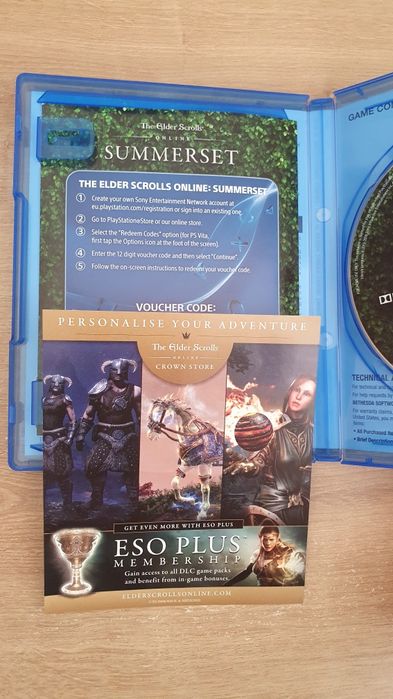 The Elder Scrolls Online Summerset PS4