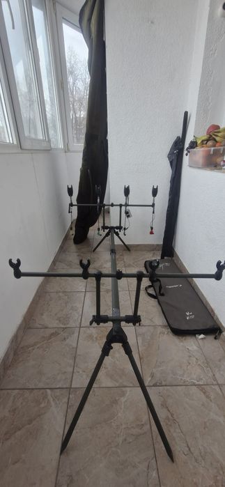 Rod pod Decathlon, Avertizori Prologic Bat 4+1,  Swinger Delphin Skipe