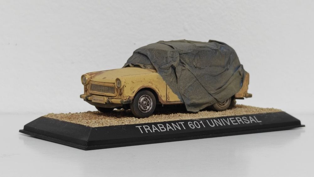 Dioramă Trabant 601