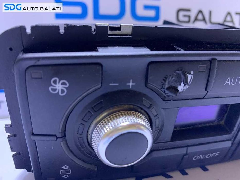 Panou Comanda AC Clima Climatronic cu Scaune Incalzire Audi A8 D3 2002 - 2009 Cod 4E0820043A 4E0820043D