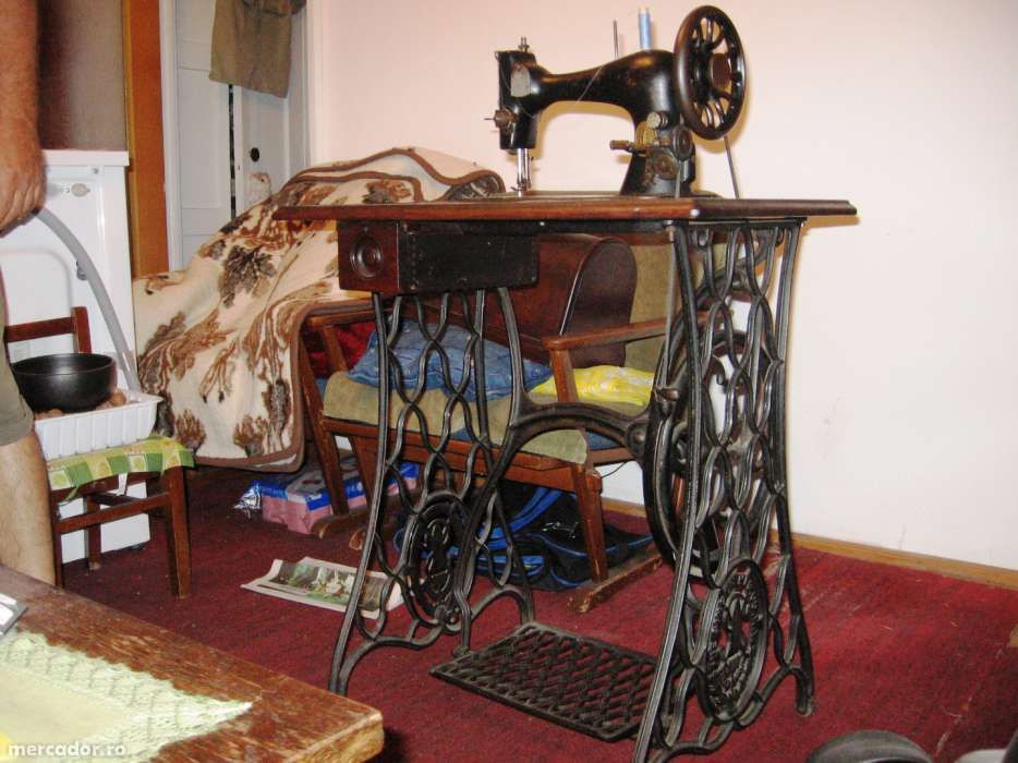 Masina de Cusut Singer Patented 1886