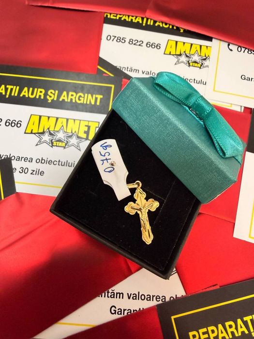 Cruce aur 14k 0,75gr (cdc)