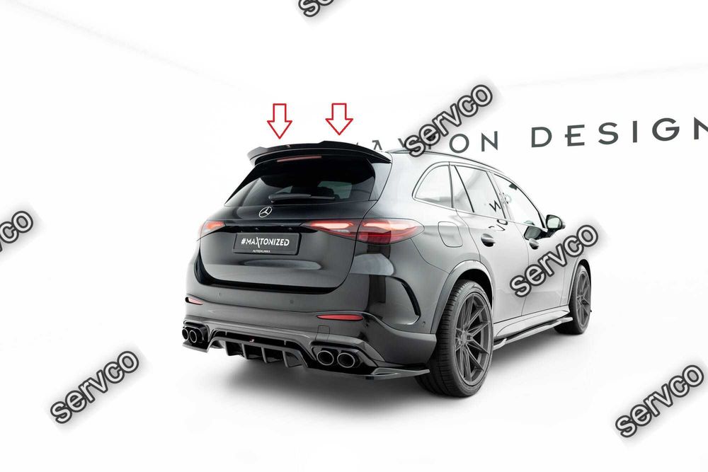 Eleron spoiler cap Mercedes GLC X254 43 AMG 2022- v2 - Maxton Design