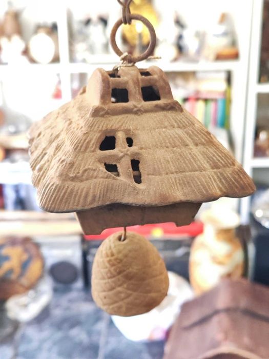 Старо японско чугунено звънче