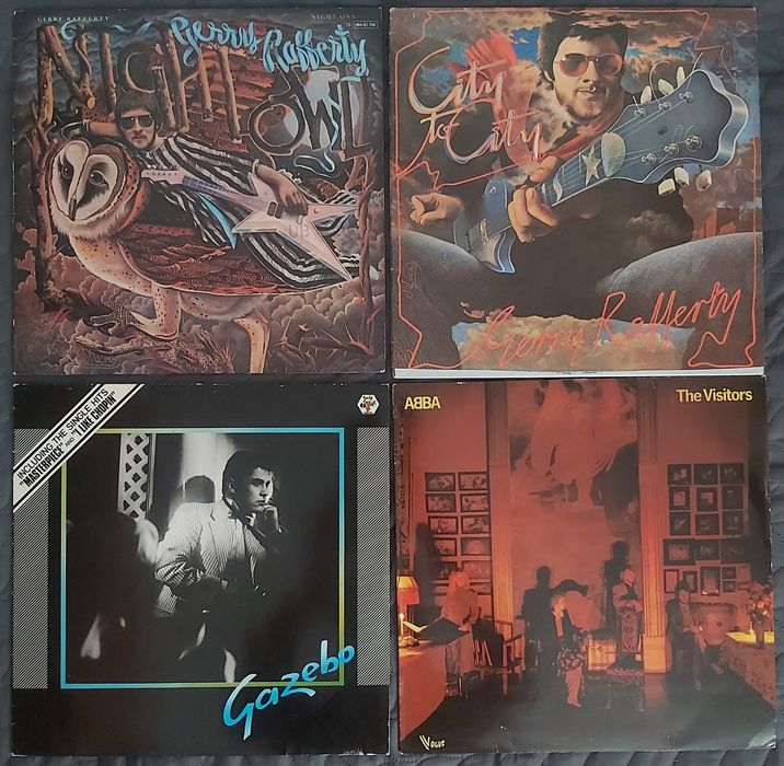 Gerry Rafferty , ABBA , Gazebo , Europe , Garry Moore , Francis Lai
