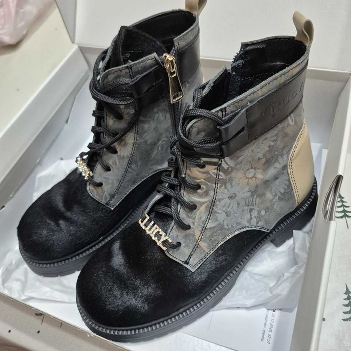 Боти естествена кожа Lucy Fashion , Луси