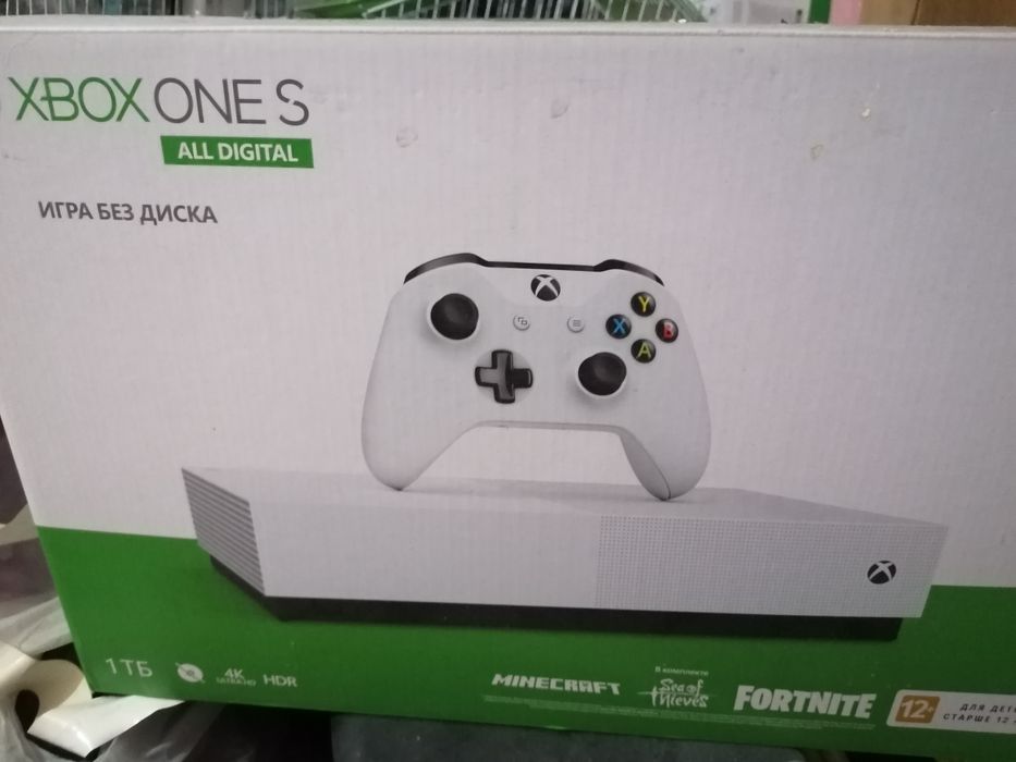 Xbox One S, 1 тб память, игровая консоль приставка